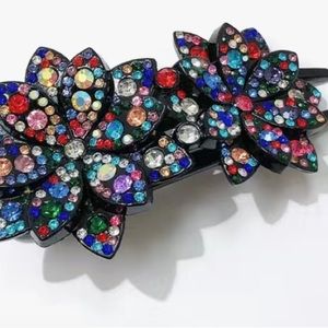 Rhinestone hair clip beautiful, multiple colors